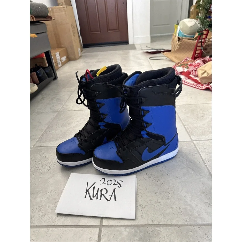 Nike Vapen Black Blue Snowboard Boots Men's Size 11 Fits like Sz 10.5 Brand New